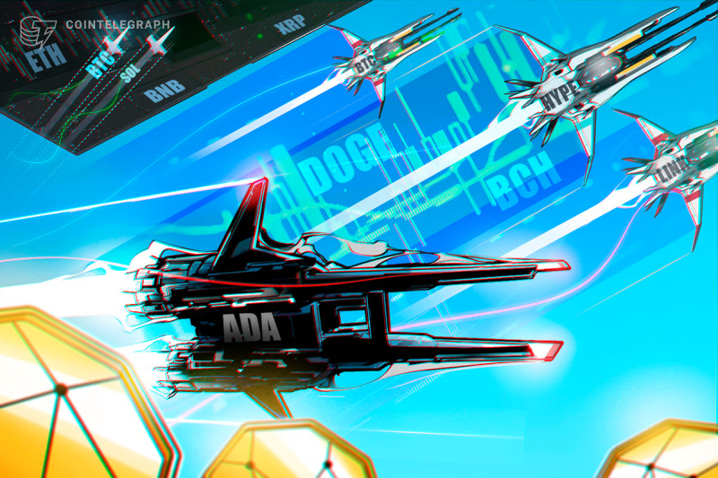 Price predictions 2/27: BTC, ETH, XRP, BNB, SOL, DOGE, BCH, ADA, HYPE, LINK